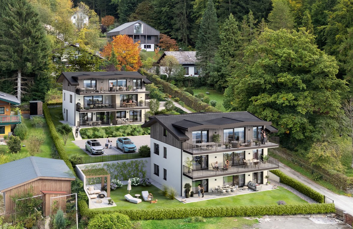 Immobilie in 4853 Salzkammergut - Steinbach am Attersee: Maisonettewohnung mit hervorragendem Seeblick - bild 3